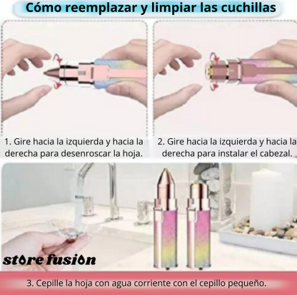 Depilador Facial y Cejas + Envió Gratis